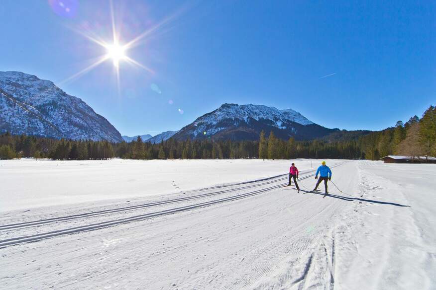 Skiverleih im Naturpark Ammergauer Alpen